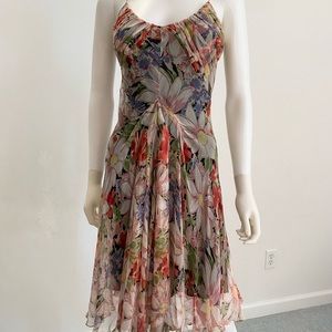 Galliano chiffon dress